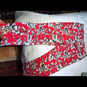 Red pants - size 2 /xs . But they run big